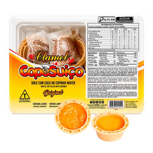 Doce Clamel Baby Copo Suico com 6 unidades-2-
